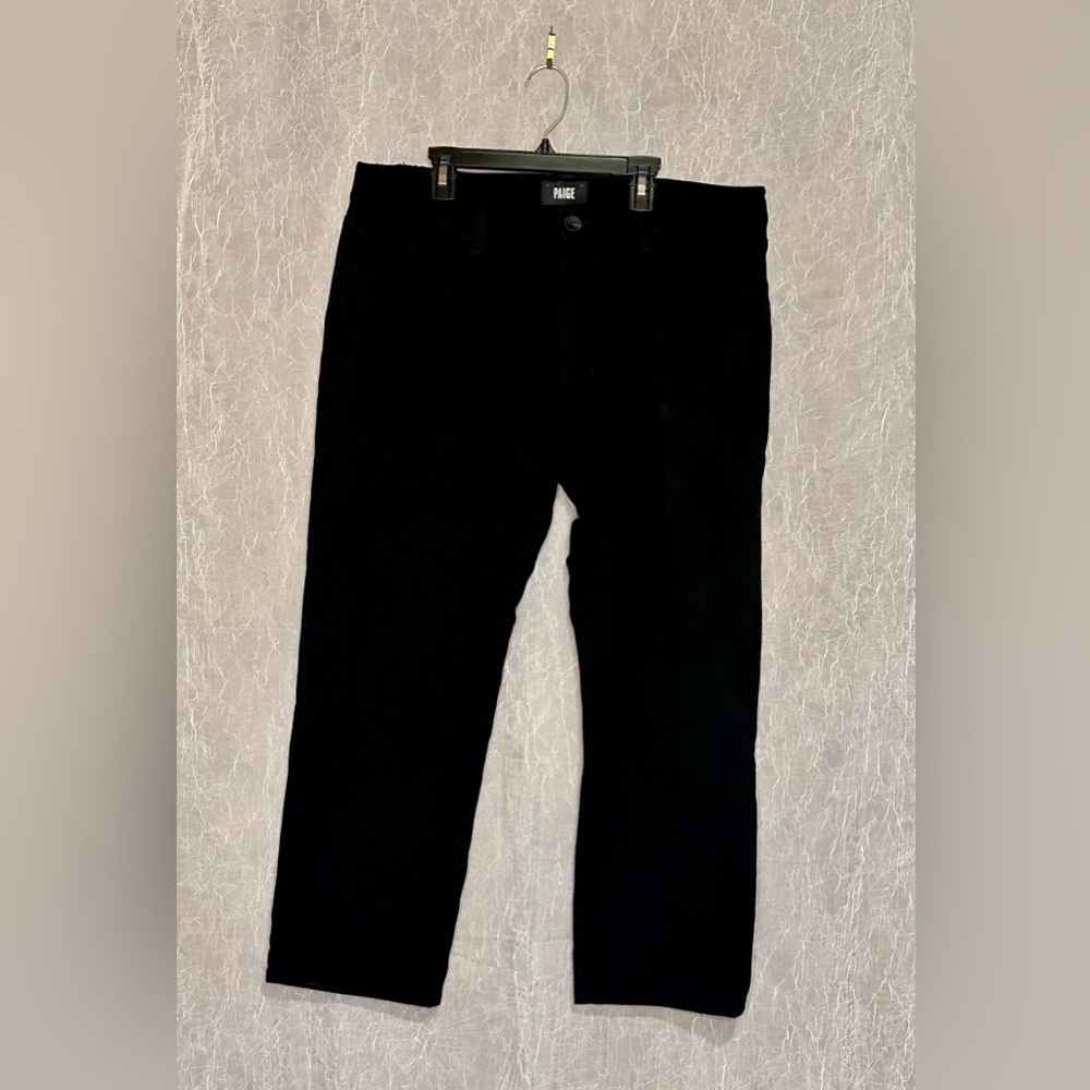Paige stretchy black womens pants
